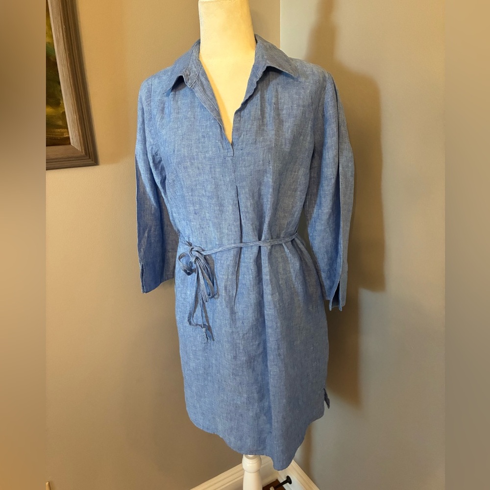 Lilly Pulitzer Blue Shirt Dress